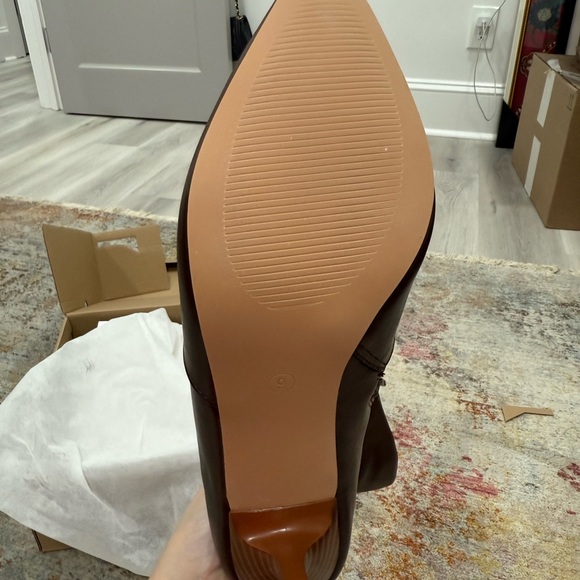 Brown Leather Boots - Picture 2 of 4